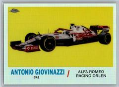 Antonio Giovinazzi #T61-AG Racing Cards 2021 Topps Chrome Formula 1 1961 Sports Cars Prices