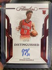 Dyson Daniels [Ruby] #27 Basketball Cards 2022 Panini Flawless Distinguished Auto Prices