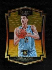 Nikola Jokic [Gold Prizm Die Cut] Basketball Cards 2015 Panini Select Prices