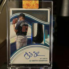 AJ Smith Shawver [Prospect Patch Autograph Platinum] #22 Baseball Cards 2023 Panini Immaculate Prices