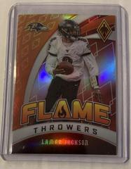 Lamar Jackson [Red] #17 Football Cards 2020 Panini Phoenix Flame Throwers Prices