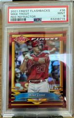 Mike Trout [Red Refractor] #36 Baseball Cards 2021 Topps Finest Flashbacks Prices