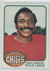 Willie Lanier #24 Football Cards 1976 Topps Prices