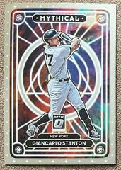Giancarlo Stanton Baseball Cards 2022 Panini Donruss Optic Mythical Prices