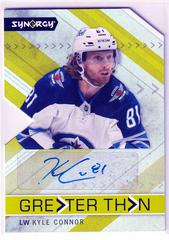 Kyle Connor #GT-KC Hockey Cards 2022 Upper Deck Synergy Greater Than Signatures Prices