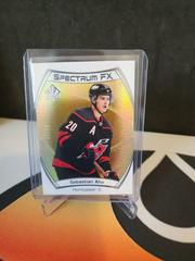 Sebastian Aho [Gold] Hockey Cards 2021 SP Authentic Spectrum FX Prices