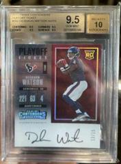 Deshaun Watson [Autograph Playoff Ticket] #302 Football Cards 2017 Panini Contenders Prices