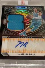 LaMelo Ball [Jersey Autograph Orange] #210 Basketball Cards 2020 Panini Obsidian Prices