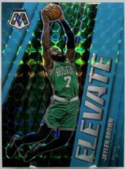 Jaylen Brown [Blue Fluorescent] #8 Basketball Cards 2020 Panini Mosaic Elevate Prices