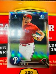 Zach Eflin [Refractor] #BCP217 Baseball Cards 2016 Bowman Chrome Prospect Prices