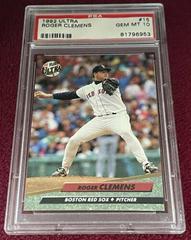 Roger Clemens Baseball Cards 1992 Ultra Prices
