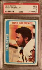 Tony Galbreath #408 Football Cards 1978 Topps Prices