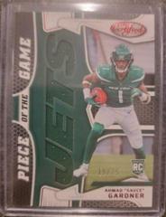 Ahmad 'Sauce' Gardner [Red] Football Cards 2022 Panini Certified Piece of the Game Prices