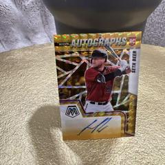 Seth Beer [Choice Fusion Red and Yellow] #RAM-SB Baseball Cards 2022 Panini Mosaic Rookie Autographs Prices
