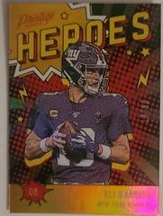 Eli Manning [Xtra Points Gold] Football Cards 2020 Panini Prestige Heroes Prices