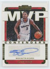 Bradley Beal [Gold] #MVP-BBL Basketball Cards 2022 Panini Contenders MVP Autographs Prices