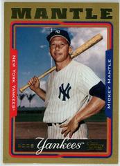 Mickey Mantle [Gold] #2005 Baseball Cards 2006 Topps Mantle Collection Prices