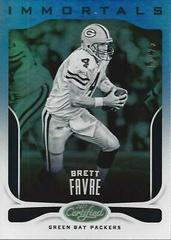 Brett Favre [Mirror Gold] Football Cards 2017 Panini Certified Prices