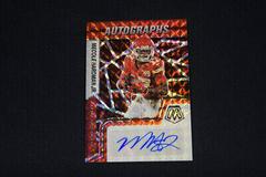 Mecole Hardman Jr. [Red] #AM-MH Football Cards 2022 Panini Mosaic Autographs Prices