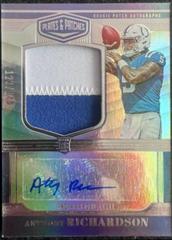 Anthony Richardson #RPA-2 Football Cards 2023 Panini Plates and Patches Rookie Patch Autographs Prices