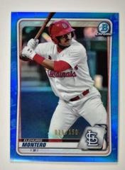 Elehuris Montero [Blue Refractor] #BCP-32 Baseball Cards 2020 Bowman Chrome Prospects Prices