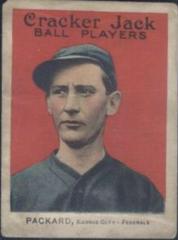 Eugene Packard #142 Baseball Cards 1914 Cracker Jack Prices