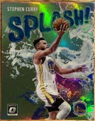 Stephen Curry [Lime Green] Basketball Cards 2021 Panini Donruss Optic Splash Prices