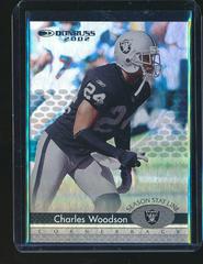 Charles Woodson [Season Stat Line] #134 Football Cards 2002 Panini Donruss Prices