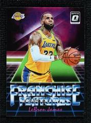 LeBron James [Lime Green] Basketball Cards 2018 Panini Donruss Optic Franchise Features Prices