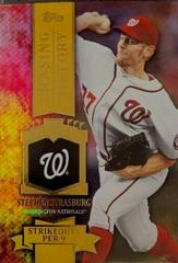 Stephen Strasburg [Holofoil Gold] #CH-67 Baseball Cards 2013 Topps Chasing History Prices