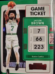 Jaylen Brown [Pink] #34 Basketball Cards 2021 Panini Illusions Operation Detonation Prices