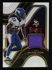 Dalvin Cook [White Prizm] Football Cards 2020 Panini Select Swatches Prices