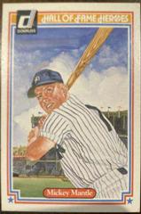 Mickey Mantle #7 Baseball Cards 1983 Donruss Hall of Fame Heroes Prices