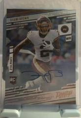 Dyami Brown [Signature] #239 Football Cards 2021 Panini Chronicles Prestige Rookies Update Prices