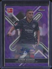 Aymen Barkok [Purple Wave] #BCA-AB Soccer Cards 2021 Topps Finest Bundesliga Autographs Prices