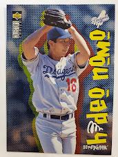 Hideo Nomo #4 Baseball Cards 1996 Collector's Choice Nomo Scrapbook Prices