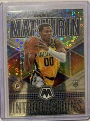 Bennedict Mathurin [Fast Break] #9 Basketball Cards 2022 Panini Mosaic Introductions Prices