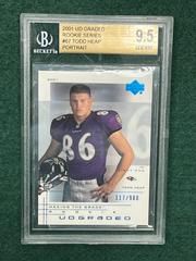 Todd Heap [Portrait] #67 Football Cards 2001 Upper Deck Graded Prices
