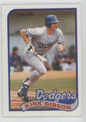 Kirk Gibson Baseball Cards 1989 O Pee Chee Prices