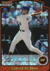 Carlos Beltran #38 Baseball Cards 2003 Bowman Chrome Prices