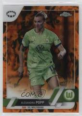 Alexandra Popp [Inferno] #65 Soccer Cards 2022 Topps Chrome UEFA Women's Champions League Prices