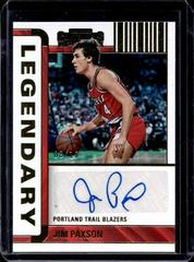 Jim Paxson [Gold] #LC-JPX Basketball Cards 2022 Panini Contenders Legendary Autographs Prices