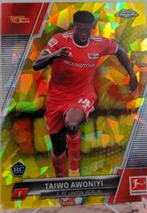 Taiwo Awoniyi [Yellow] Soccer Cards 2021 Topps Chrome Bundesliga Sapphire Prices