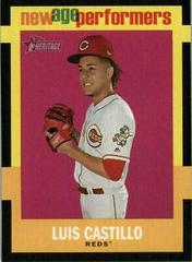 Luis Castillo Baseball Cards 2020 Topps Heritage New Age Performers Prices