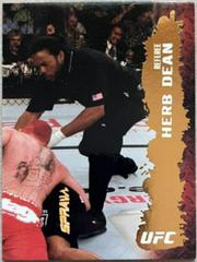 Herb Dean [Bronze] Ufc Cards 2009 Topps UFC Round 2 Prices