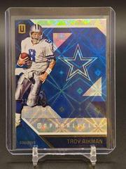 Troy Aikman [Blue] #101 Football Cards 2016 Panini Unparalleled Prices
