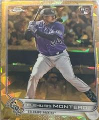 Elehuris Montero [Gold] #US110 Baseball Cards 2022 Topps Chrome Update Sapphire Prices