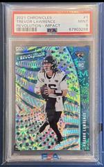 Trevor Lawrence [Impact] Football Cards 2021 Panini Chronicles Revolution Prices