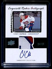 Cole Caufield Hockey Cards 2021 Upper Deck Ice Exquisite Collection Rookie Signatures Prices