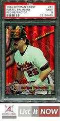 Rafael Palmeiro [Red Refractor] Baseball Cards 1994 Bowman's Best Prices